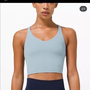 Lululemon Align Tank size 4 light blue